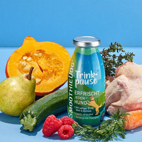 SmoothieDog - Trinkpause kacsás smoothie sütőtökkel, körtével, répával 250 ml