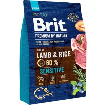 Brit Premium sensitive száraztáp bárány&rizs 3kg 
