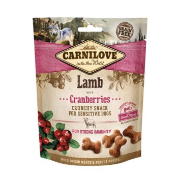   Carnilove Dog Crunchy Snack - Bárányhús vörösáfonyával 200g