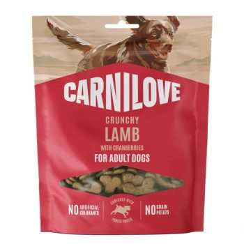   Carnilove Dog Crunchy Snack - Bárányhús vörösáfonyával 200g