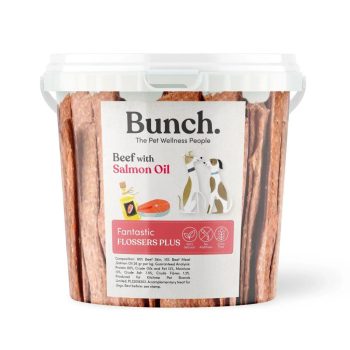   BUNCH fogtisztító stick marhahússal és vadlazac olajjal 500g 