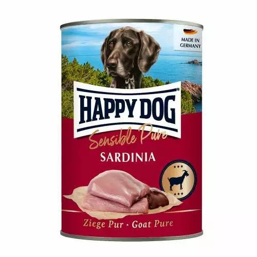 Happy Dog Sensible Pure Sardinia - kecskehúsos konzerv 400 g