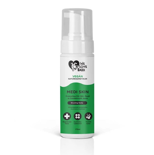 We Love Bark Medi Skin fül-bőr-redő és szemkörnyék ápoló hab 175 ml