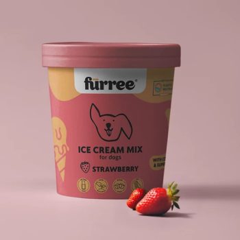 Fürree fagyipor kutyáknak kollagénnel - eper 