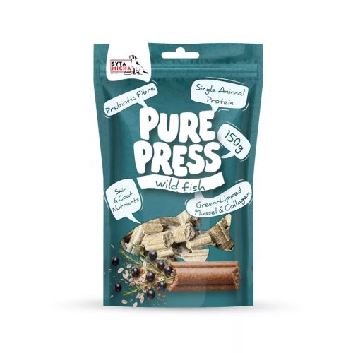 Syta Micha - Pure Press hidegen préselt jutalomfalat – Vad halhús 150g 