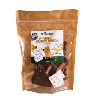 Whizzopet szárított húsos emu borda 100g