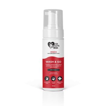   We Love Bark Wash&Go szőrtisztító, mancstisztító és kondícionáló hab 150 ml