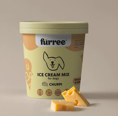 Fürree fagyipor kutyáknak kollagénnel - churpi sajtos