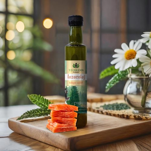 Teomann hidegen sajtolt lazacolaj 250ml