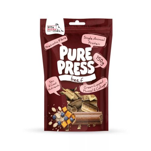 Syta Micha - Pure Press hidegen préselt jutalomfalat – Marhahús 150g 