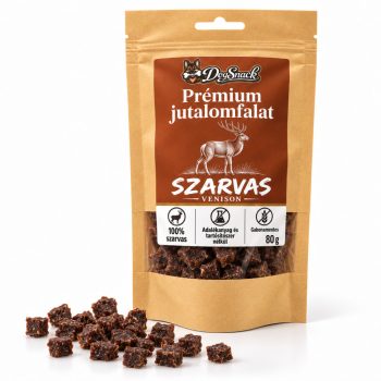 Prémium szarvas jutalomfalat 80 g - DogSnack