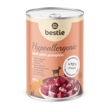 Bestie kecske sütőtökkel hipoallergén párolt menü 400g