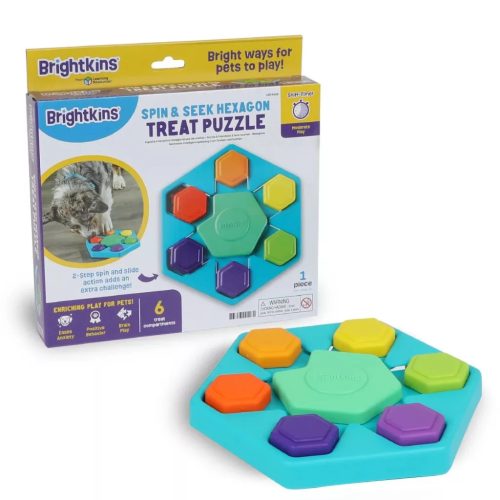 Spin & Seek Hexagon – Hatszögletű logikai kutyajáték 