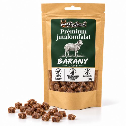 Prémium bárány jutalomfalat 80 g - DogSnack