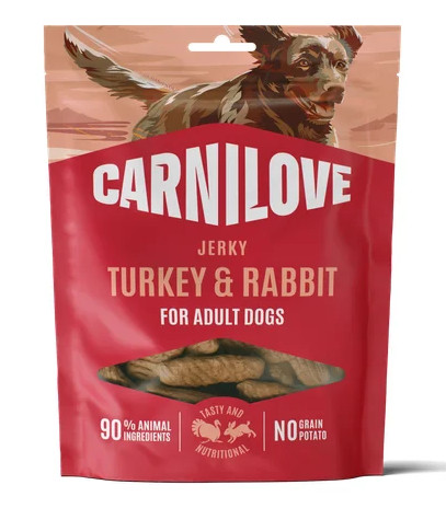 Carnilove Jerky Snack  – pulyka&nyúl 100g