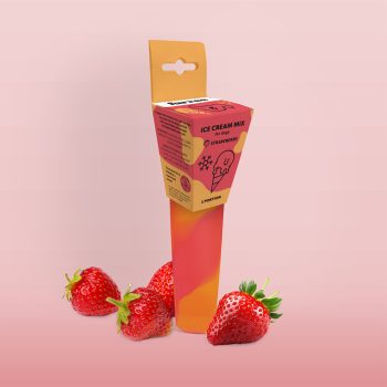 Fürree kollagénes kutyafagyi eper – 1 adag