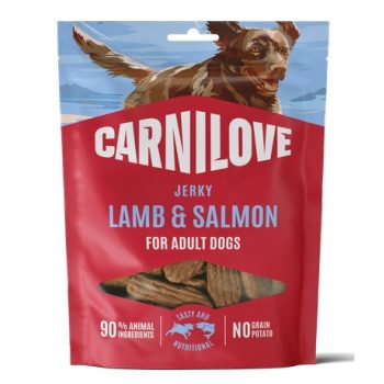 Carnilove Dog Jerky Snack - bárány&lazac100 g