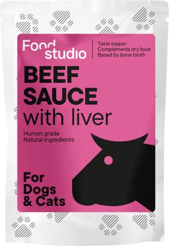 Food Studio marhaszósz, marhamájjal és répával 100ml 