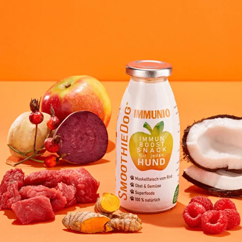 SmoothieDog - immunerősítő smoothie kutyáknak (marhahússal) 250ml