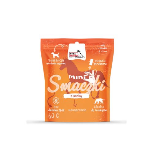 Syta Micha mini tréningfalatok lóhússal 60g