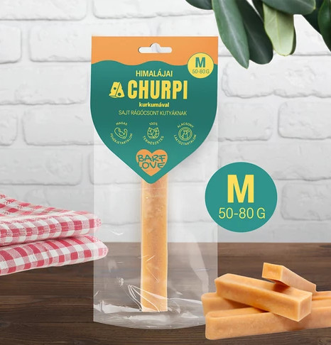 Barf love Churpi himalájai sajt rágócsont kurkumával - M