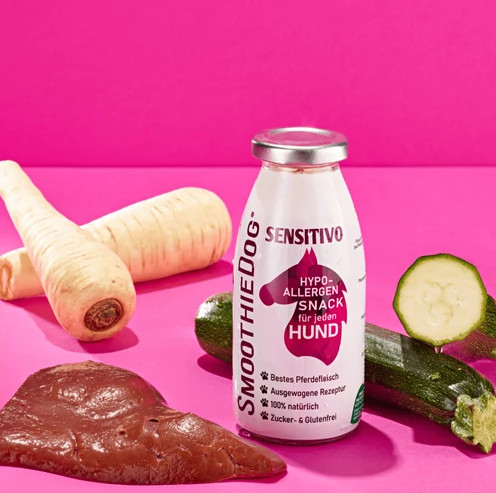 SmoothieDog - lóhús smoothie allergiás kutyáknak 250 ml