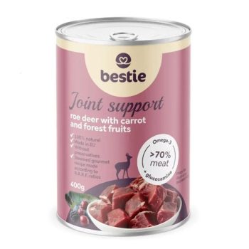   Bestie őz répával és erdei gyümölccsel ízülettámogató párolt menü 400g