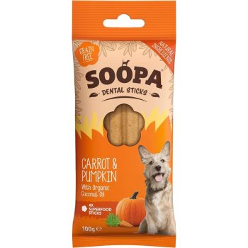Soopa Dental Sticks - répa és sütőtök 100g