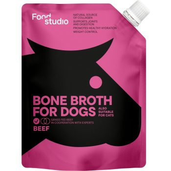   Food Studio fűvel táplált marha csontleves 350 ml (visszazárható)