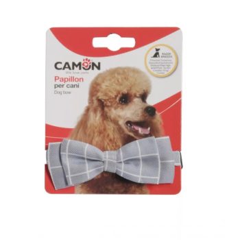  Szürke kockás csokornyakkendő 