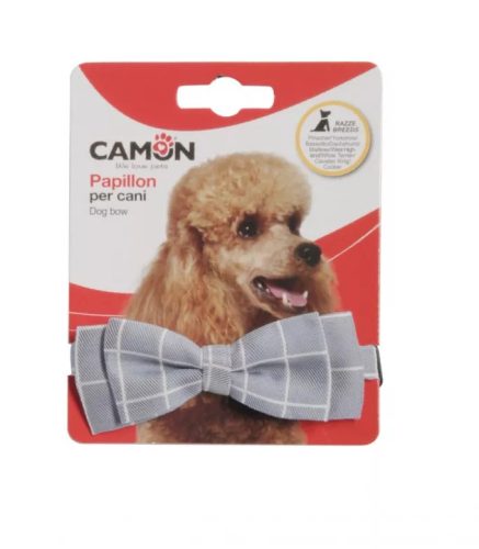  Szürke kockás csokornyakkendő 