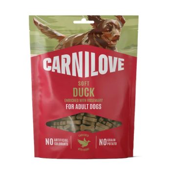 Carnilove Dog Semi Moist Snack - Kacsa rozmaringgal 200g