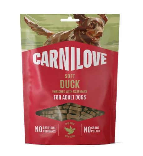 Carnilove Dog Semi Moist Snack - Kacsa rozmaringgal 200g