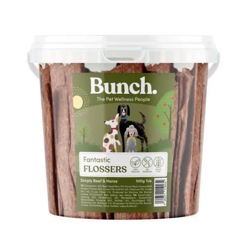 BUNCH fogtisztító stick lóhússal 500g 