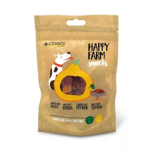 Croci Happy Farm snack sütőtök kacsa 80 g