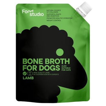 Food Studio ír bárány csontleves 350 ml (visszazárható)