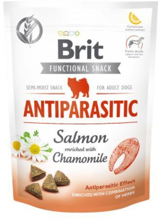 Brit Care Functional Snack Antiparasitic Lazac 150g