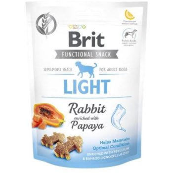 Brit Care Functional Snack Light Rabbit 150g Nyúl Papaja