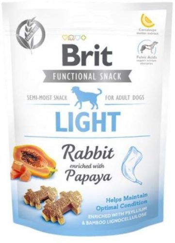 Brit Care Functional Snack Light Rabbit 150g Nyúl Papaja