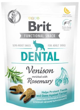 Brit Care Functional Snack Dental Venison 150g 