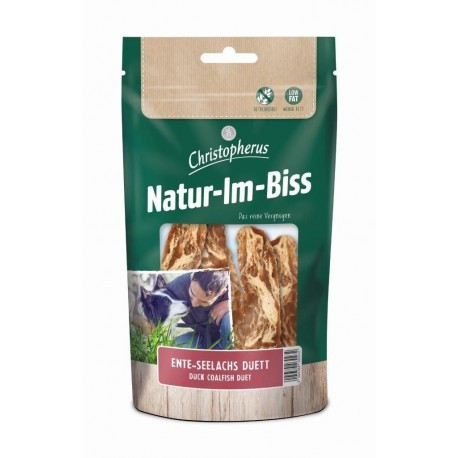 Christopherus kacsa-tengeri lazac duó snack 70g