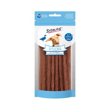 Dokas puha stick kacsamellel, szívvel és kacsamájjal 60g
