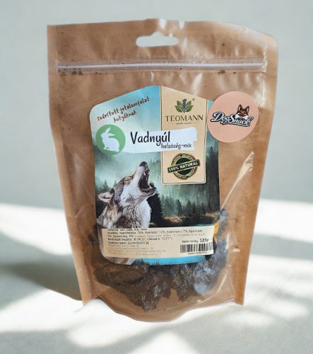 Teomann szárított vadnyúl belsőség mix 125 g