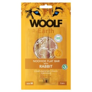 Woolf Dog Earth Rabbit 90 g - kollagénes rudak