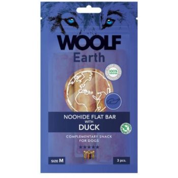 Woolf Dog Earth Duck 90g - kollagénes rudak