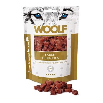 Woolf nyúlhúsos kocka 100g